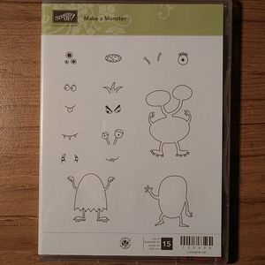 Stampin Up *Make a Monster* Stamp Set